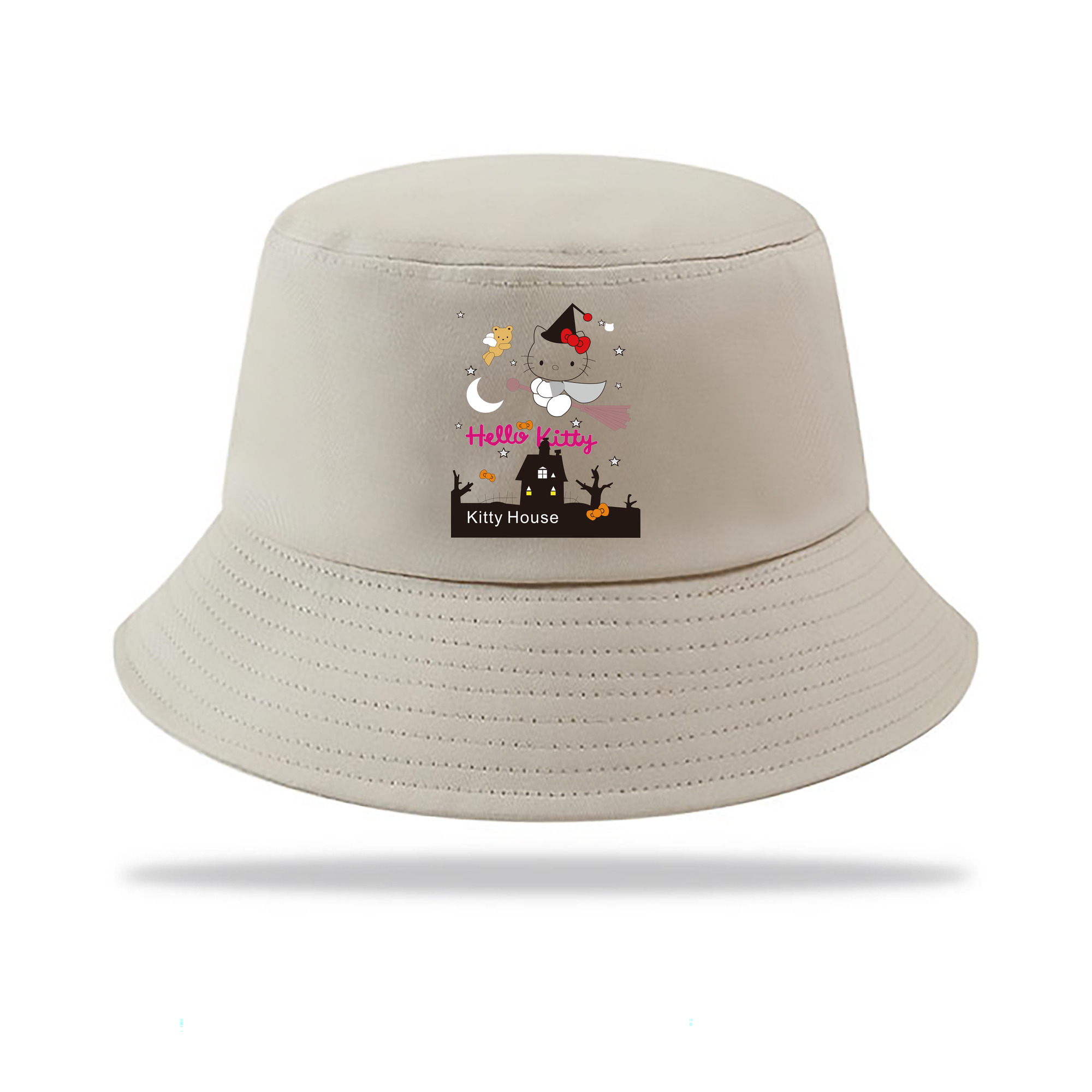 （画像用） Hello Kitty ハローキティ アウトドア日除けバケットハット